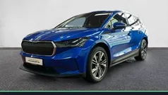 Raceblaumetallic met. Gebraucht 2023 Skoda Enyaq iV SUV | 34.990 € (Superpreis)