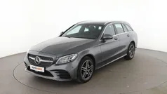 Grau Gebraucht 2021 Mercedes C180 AMG line Kombi | 28.150 € (Superpreis)