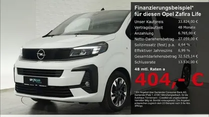 Gebraucht Opel Zafira Life Edition 177 PS (130 kW) 2024 Van / Kleinbus