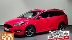 Rot, race red Gebraucht 2018 Ford Focus ST-Line Kombi | 12.680 € (Fairer Preis)