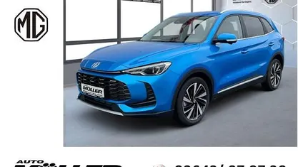 Neu MG ZS Luxury 197 PS (144 kW) 2025 Blau Limousine