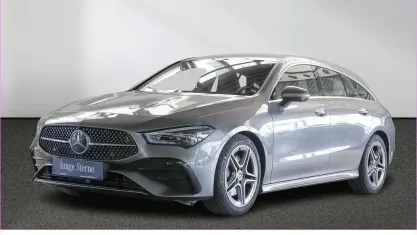 Gebraucht Mercedes CLA200 Shooting Brake AMG line 163 PS (119 kW) 2025 Lack mountaingrau Kombi