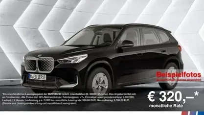 Nieuw BMW iX1 150 kW (204 PK) 2026 Zwart SUV