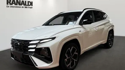 Weiss Neu 2025 Hyundai Tucson N Line SUV | 37.890 € (Fairer Preis)