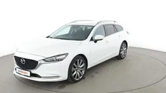 Weiß Gebraucht 2024 Mazda 6 Exclusive-Line Kombi | 30.320 € (Fairer Preis)