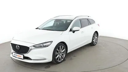 Weiß Gebraucht 2024 Mazda 6 Exclusive-Line Kombi | 26.870 € (Superpreis)