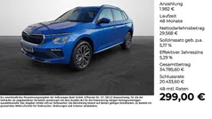 Raceblau metallic Neu 2025 Skoda Kamiq Tour SUV | 31.550 € (Fairer Preis)