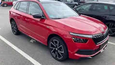Velvet rot metallic Gebraucht 2021 Skoda Kamiq Monte Carlo SUV | 24.445 € (Guter Preis)
