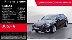 Schwarz Gebraucht 2022 Audi A3 Sportback e-tron Advanced Plus Limousine | 27.430 € (Fairer Preis)