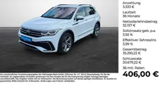 Nightshade blue metallic Gebraucht 2022 VW Tiguan R-line SUV | 34.940 € (Superpreis)