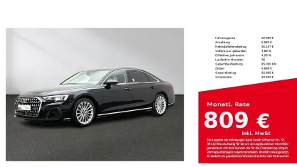 Second-hand Audi A8 Comfort 286 CP (210 kW) 2024 Berlinǎ