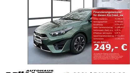Gebraucht Kia Ceed Sportswagon Comfort 141 PS (103 kW) 2024 Gruen Kombi