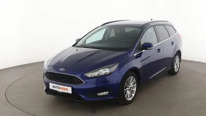 Gebraucht Ford Focus Cool & Connect 120 PS (88 kW) 2018 Blau Kombi