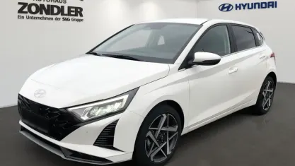 Neu Hyundai i20 Prime 101 PS (74 kW) 2025 Sol (weiss Limousine