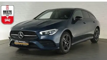 Gebraucht Mercedes CLA250 AMG line 160 PS (117 kW) 2022 Blau Coupé
