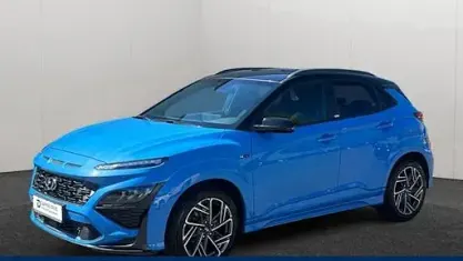 Usata Hyundai Kona N Line 120 CV (88 kW) 2021 Blu SUV