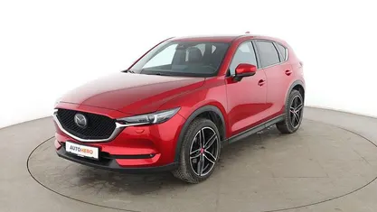 Gebraucht Mazda CX-5 Sports-Line 194 PS (142 kW) 2021 Rot SUV