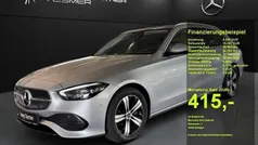 Hightechsilber metallic Gebraucht 2024 Mercedes C220 Avantgarde Kombi | 38.300 € (Fairer Preis)