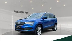 Raceblau Gebraucht 2021 Skoda Karoq Clever SUV | 27.990 € (Fairer Preis)