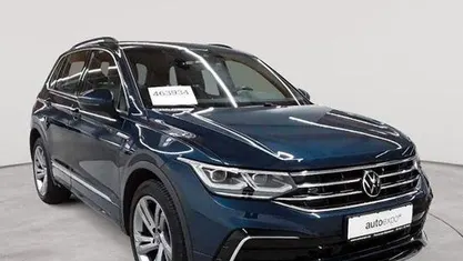 Nightshade blue metallic Gebraucht 2022 VW Tiguan R-line SUV | 31.590 € (Fairer Preis)