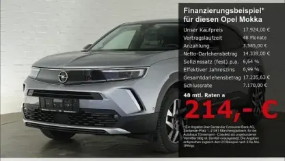 Gebraucht Opel Mokka Elegance 136 PS (100 kW) 2023 Kontrast grau SUV