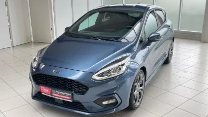 Gebraucht Ford Fiesta ST-Line 125 PS (91 kW) 2019 Chromablau metallic Kleinwagen