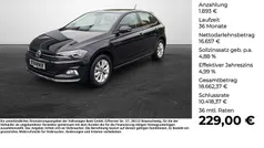 Schwarz Gebraucht 2021 VW Polo Highline Kleinwagen | 18.550 € (Fairer Preis)