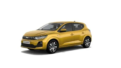 Neu Dacia Sandero Expression 122 PS (89 kW) 2025 Amber yellow (gelb) Kleinwagen