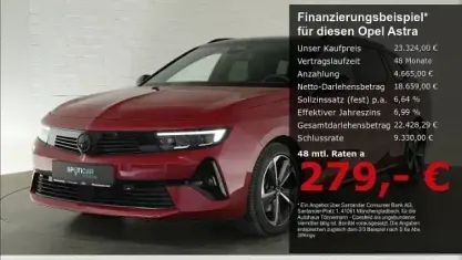 Gebraucht Opel Astra 145 PS (106 kW) 2024 Rot Kleinwagen