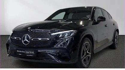 Gebraucht Mercedes GLC300 AMG 269 PS (197 kW) 2024 Lack obsidianschwarz Coupé