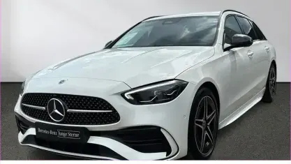 Gebraucht Mercedes C180 AMG 170 PS (125 kW) 2025 Unilack polarweiß Kombi