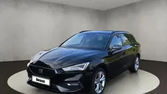 Midnight schwarz metallic Gebraucht 2021 Seat Leon FR Kombi | 20.650 € (Fairer Preis)