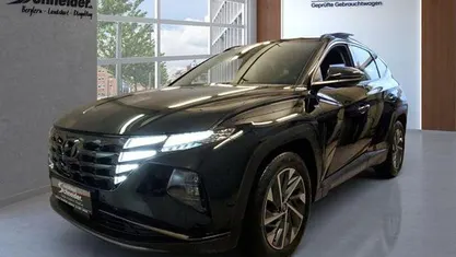 Phantom black metallic Gebraucht 2022 Hyundai Tucson Trend SUV | 23.490 € (Fairer Preis)