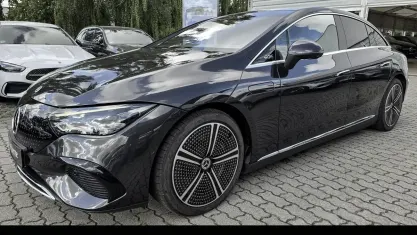 Gebraucht Mercedes EQE350 Electric Art 158 kW (215 PS) 2022 Metalliclack graphitgrau Limousine