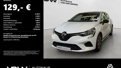 Gebraucht Renault Clio V Equilibre 67 PS (49 kW) 2023 Weiß Limousine