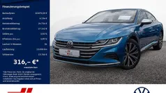 Blau / eisvogelblau (metallic) Gebraucht 2021 VW Arteon Elegance Coupé | 30.870 € (Fairer Preis)