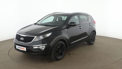 Brugt Kia Sportage Spirit 184 HK (135 kW) 2015 Sort SUV