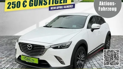 Gebraucht Mazda CX-3 Sports-Line 120 PS (88 kW) 2018 Weiß SUV