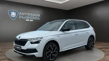 Gebraucht Skoda Kamiq Monte Carlo 150 PS (110 kW) 2023 Moonweiß SUV