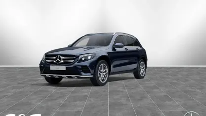 Gebraucht Mercedes GLC250 AMG 211 PS (155 kW) 2017 Manufaktur exklusiv cavansitblau metallic SUV