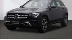 Schwarz Gebraucht 2022 Mercedes GLC400d AMG line SUV | 44.879 € (Superpreis)