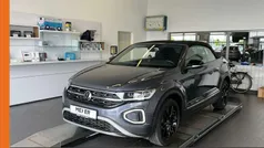Rauchgrau metallic schwarz Gebraucht 2023 VW T-Roc Cabriolet Style Cabrio | 30.990 € (Fairer Preis)