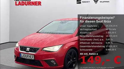 Reinrot Gebraucht 2022 Seat Ibiza Black Edition Kleinwagen | 16.330 € (Fairer Preis)