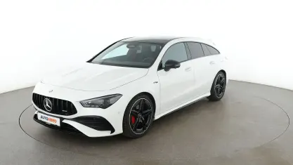 Gebraucht Mercedes CLA35 AMG Shooting Brake AMG 306 PS (225 kW) 2024 Weiß Kombi