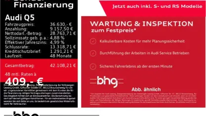 Gebraucht Audi Q5 Advanced Plus 265 PS (194 kW) 2022 Silber SUV