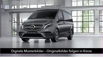 Gebraucht Mercedes V300 Marco Polo 237 PS (174 kW) 2021 Grau Van / Kleinbus