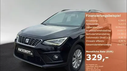 Schwarz Gebraucht 2019 Seat Arona XCELLENCE SUV | 14.980 € (Fairer Preis)