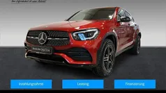 Rot Gebraucht 2020 Mercedes GLC300e AMG Coupé | 45.439 € (Fairer Preis)