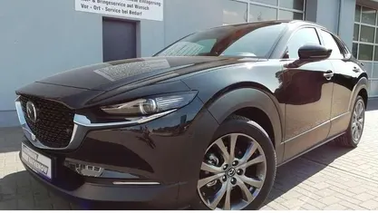 Onyxschwarz metallic Gebraucht 2024 Mazda CX-30 Exclusive-Line SUV | 27.890 € (Fairer Preis)