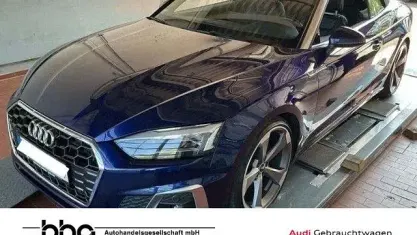 Occasion Audi A5 Cabriolet S-Line 150 PK (110 kW) 2022 Blauw Cabriolet